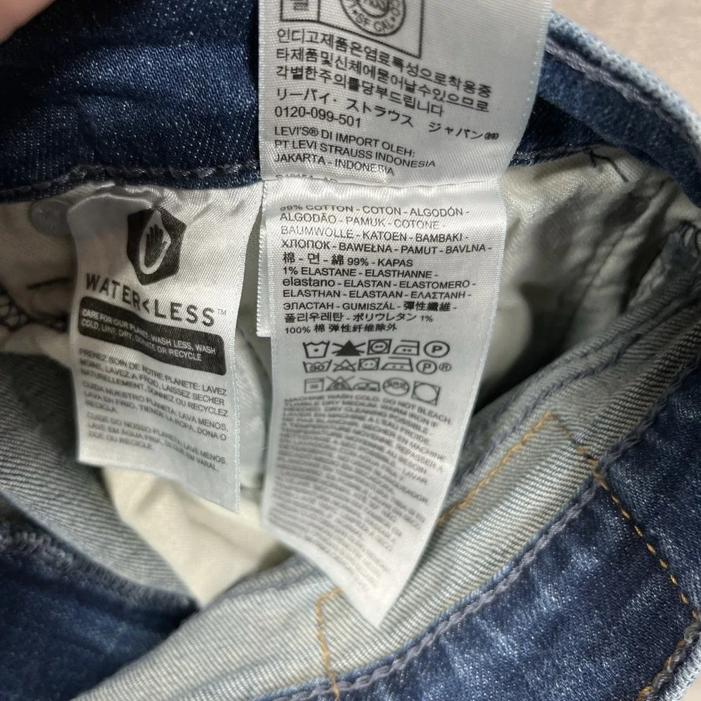 Levi's Men's 514 Straight Jeans 36x30 Blue Denim (#005140742)
